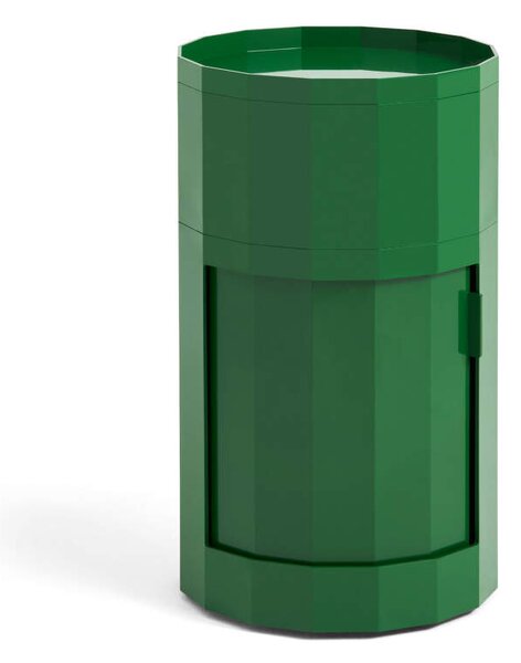 HAY Úložný stolík Facet Cabinet 101, spinach green