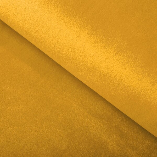 Biante Zamatový oválny obrus Velvet Prémium SVP-037 Zlatisto oranžový 50x100 cm