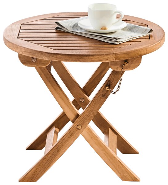 ZÁHRADNÝ PRÍRUČNÝ STOLÍK, drevo, 50/50/45 cm Ambia Garden - Záhradné stoly