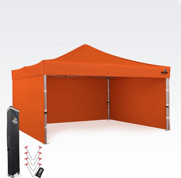 BRIMO Promo stan 4x4m - s 3 stenami - Oranžová