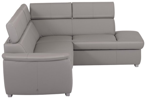 SEDACIA SÚPRAVA, textil, koža, platinová Celina Home - Sedačky