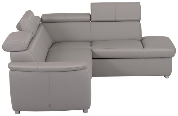 SEDACIA SÚPRAVA, textil, koža, platinová Celina Home - Sedačky