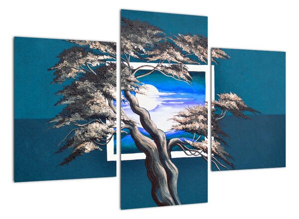 Obraz stromu na stenu (Obraz 90x60cm)