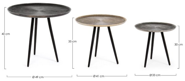 3SET TAHIR konferenčný stolík