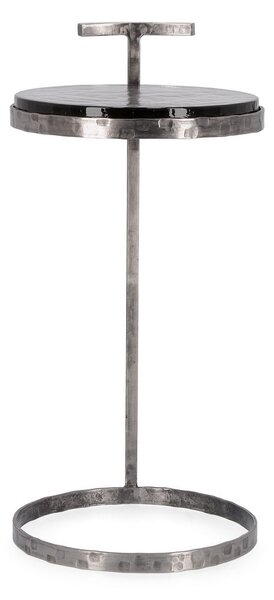 ZAYLA ROUND NICKLE konferenčný stolík V64cm
