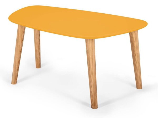 RAGABA Endocarp konferenčný stôl, okrová/drevo