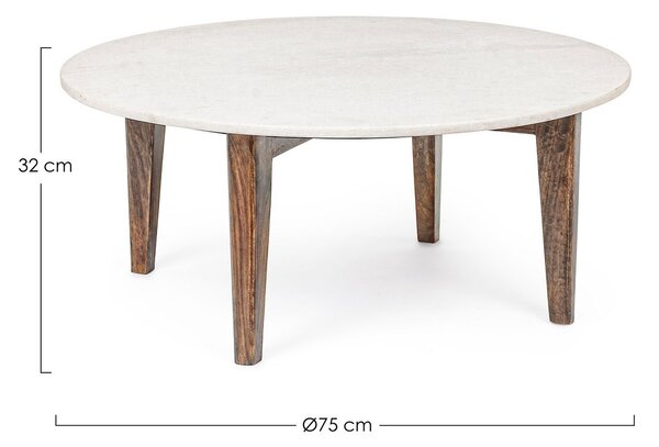 SYLVESTER konferenčný stolík D75cm