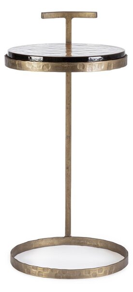 ZAYLA ROUND BRASS konferenčný stolík V64cm