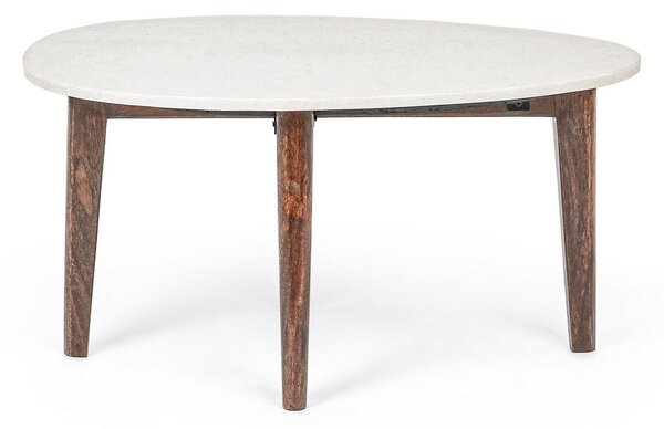 SYLVESTER OVAL konferenčný stolík 70x50cm