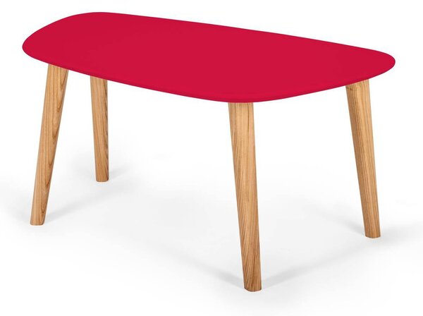 RAGABA Endocarp konferenčný stôl, červená/drevo