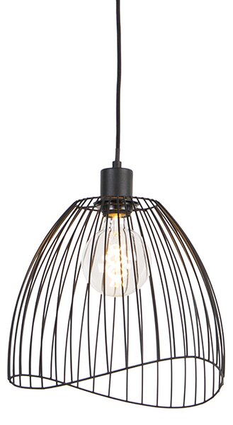 Dizajnová závesná lampa čierna 29 cm - Pua