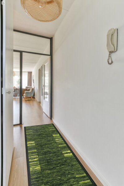 Protišmykový koberec / behúň Adagio 12 zelený
