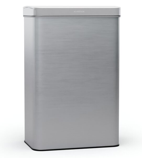 Klarstein Touchless, senzorový odpadkový kôš, 60 l, z nehrdzavejúcej ocele, Soft-Close zatváranie, napájaný batériou, LED displej, časovač