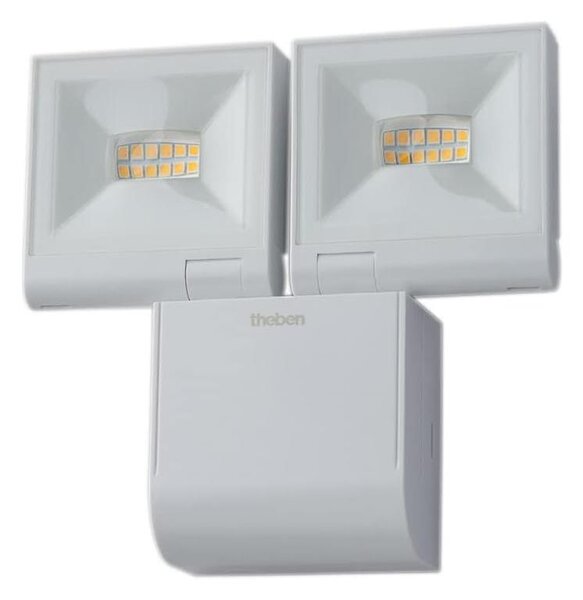 Theben - LED Nástenný reflektor 2xLED/10W/230V biela IP55