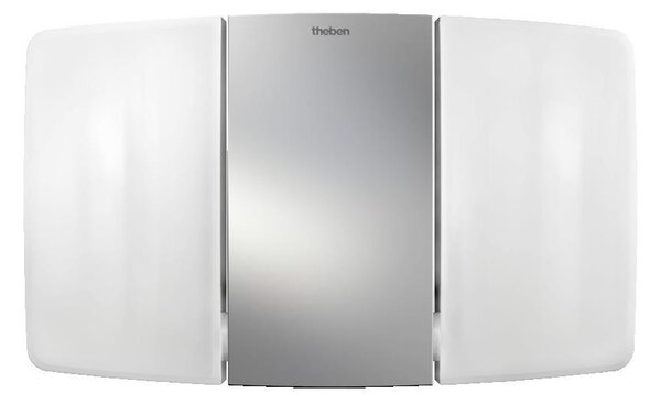 Theben - LED Nástenný reflektor 2xLED/10W/230V strieborný IP55