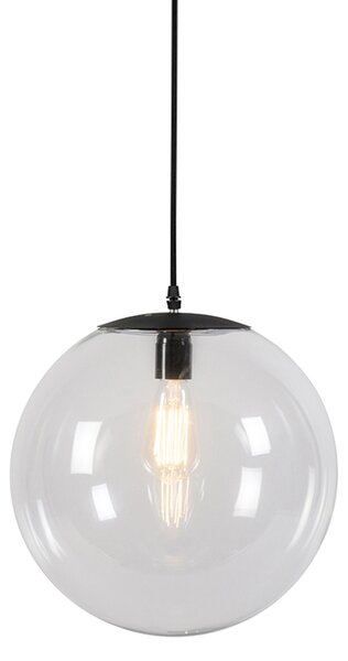 Moderná závesná lampa priehľadná 35 cm - Pallon