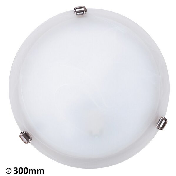Rabalux ALABASTRO 3202 prisadené svietidlo 1x60W | E27 | IP20 - biely alabaster