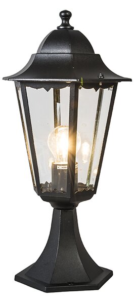 Klasická vonkajšia lampa podstavca čierna 48 cm IP44 - New Orleans
