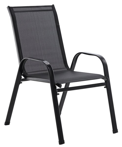 Čierna stolička na terasu alebo balkón
