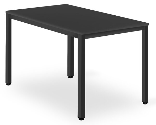 Čierny jedálenský stôl TESSA 120x60