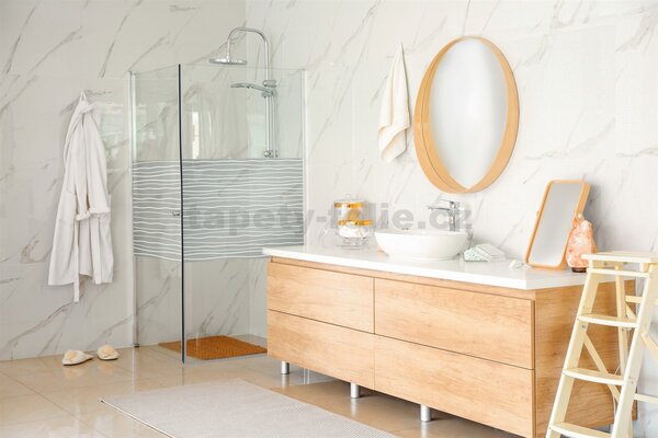 Statická tapeta transparentná Waves 338-0045 rozmer 45 cm x 1,5 m, vlnovky, d-c-fix