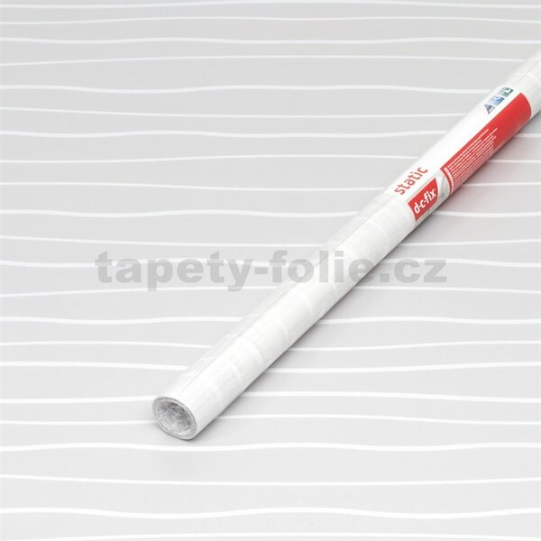 Statická tapeta transparentná Waves 338-0045 rozmer 45 cm x 1,5 m, vlnovky, d-c-fix