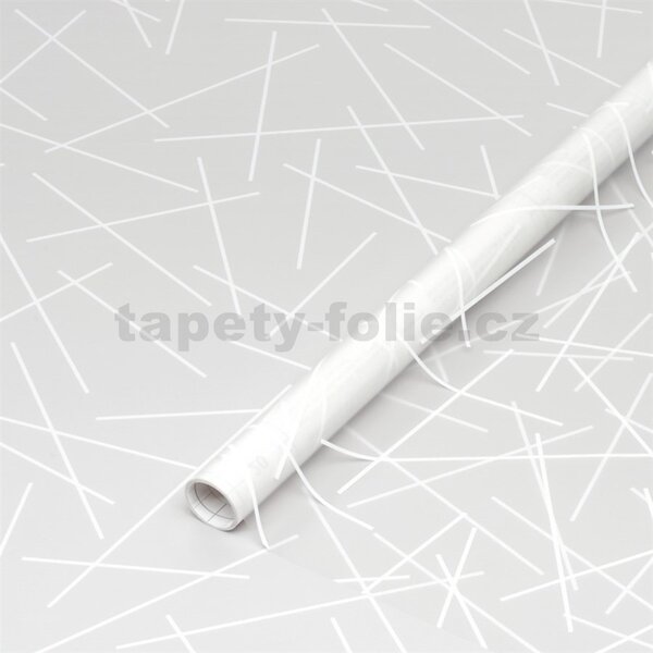 Statická tapeta transparentná Mikado 338-0046 rozmer 45 cm x 1,5 m, Mikado, d-c-fix