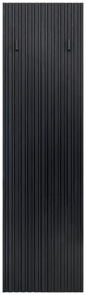VEŠIAKOVÝ PANEL, čierna, 32/115/2 cm Hom`in - Vešiakové steny