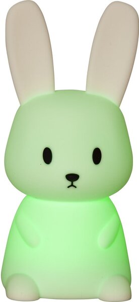 Biele LED detské nočné svetlo Bunny - Star Trading