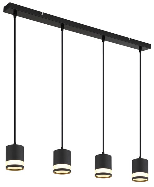 ZÁVESNÉ LED SVIETIDLO, 80/8,2/120 cm Globo - Online Only bytové doplnky, Online Only