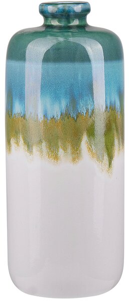 Kvetinová váza Viacfarebná keramická nádoba Príslušenstvo pre domácu dekoráciu 31 cm Moderný dizajn