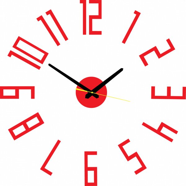 Štýlové nástenné hodiny do obývačky I SENTOP X0018-Wall clock HEU-