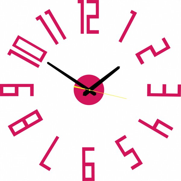 Štýlové nástenné hodiny do obývačky I SENTOP X0018-Wall clock HEU-