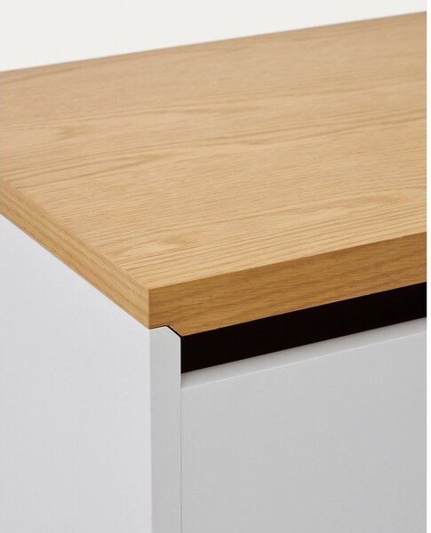 Truhla v dekore duba v prírodnej farbe 60x35 cm Abilen – Kave Home