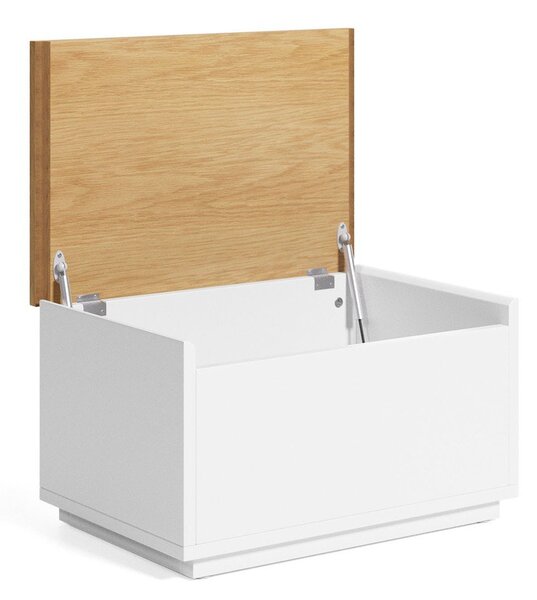 Truhla v dekore duba v prírodnej farbe 60x35 cm Abilen – Kave Home