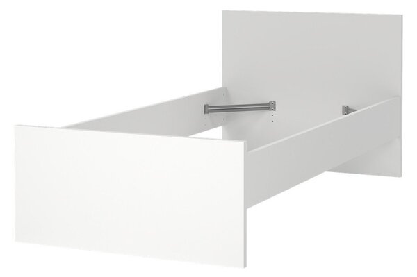 Biela jednolôžková posteľ 90x190 cm Naia – Tvilum