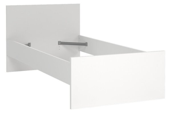 Biela jednolôžková posteľ 90x190 cm Naia – Tvilum