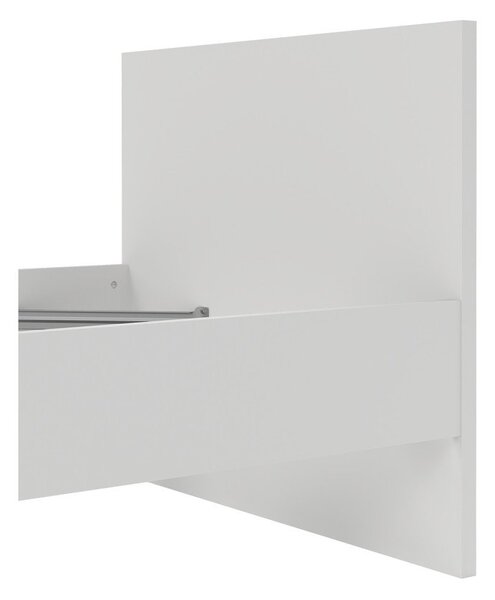Biela jednolôžková posteľ 90x190 cm Naia – Tvilum