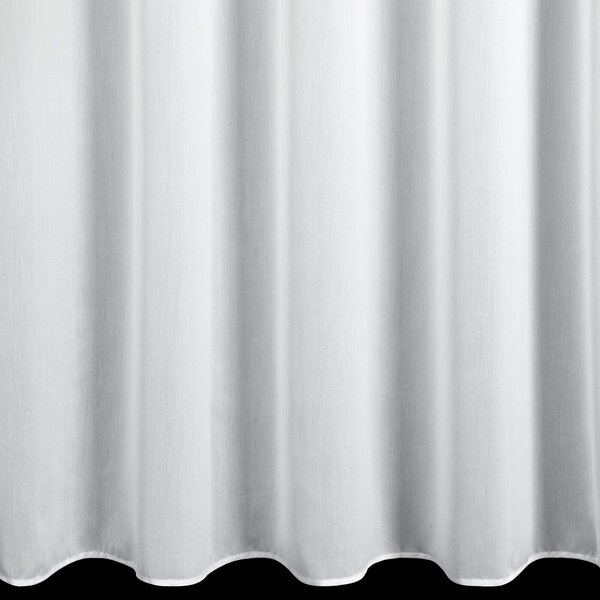 ZÁCLONA NA KRÚŽKOCH TIRSA 140X250 CM BIELA