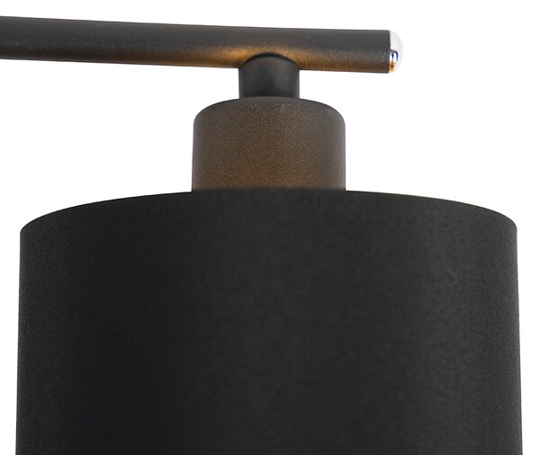 Inteligentné závesné svietidlo čierne nastaviteľné vrátane 6 Wifi B35 - Lofty