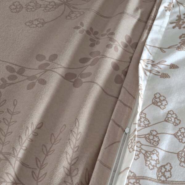 POSTEĽNÁ BIELIZEŇ, flanel, béžová, 200/240 cm Florella - Obliečky & plachty