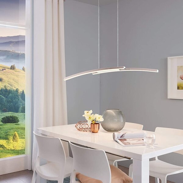 Eglo 97911 - LED RGB stmievateľný luster na lankách FRAIOLI-C LED/34W/230V