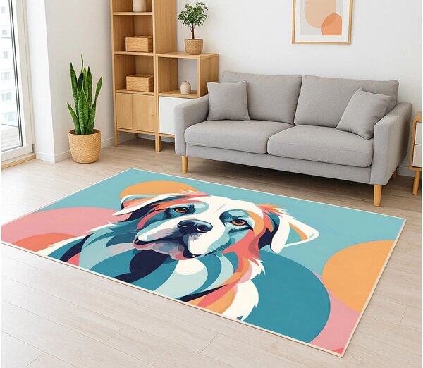 TZ Dizajnový koberec Dog Rozmer: 100x150 cm