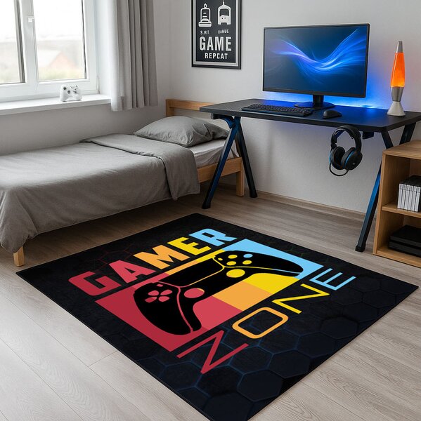 TZ Dizajnový koberec Gamer Rozmer: 120x170 cm