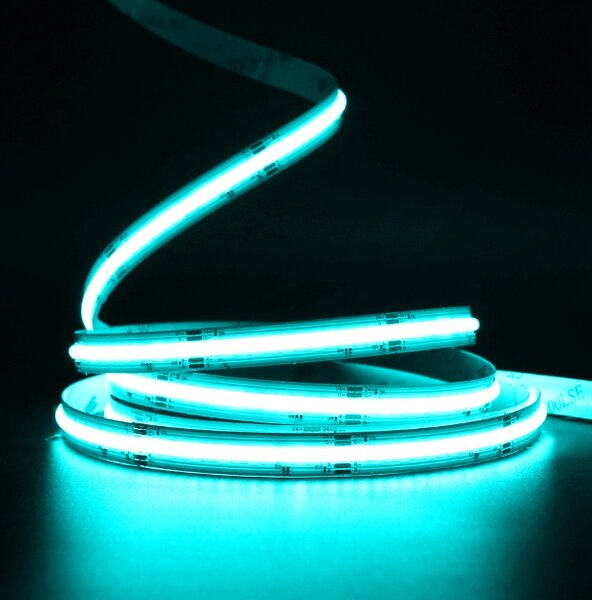 EcoPLANET LED homogénny neón COB 12V 1m MODRÁ