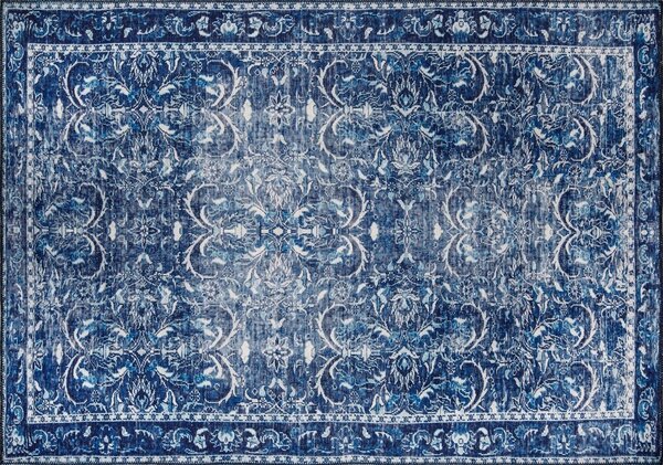 Conceptum Hypnose Koberec Dora Chenille III 75x150 cm modrý