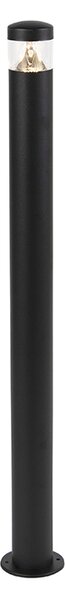 Moderné vonkajšie svietidlo čierne 100 cm IP44 vrátane LED - Roxy