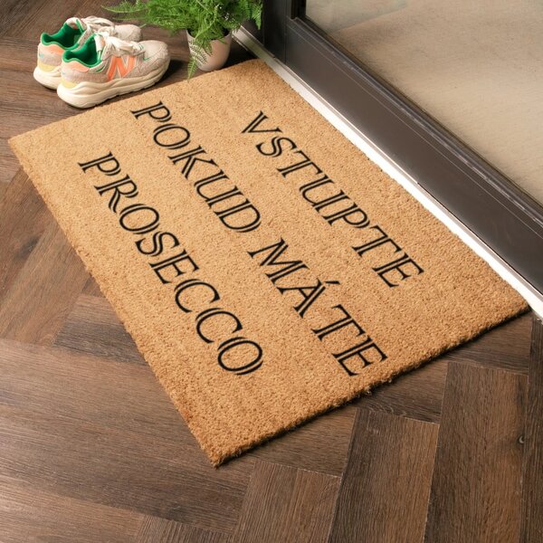 Rohožka z kokosového vlákna 40x60 cm Prosecco – Artsy Doormats