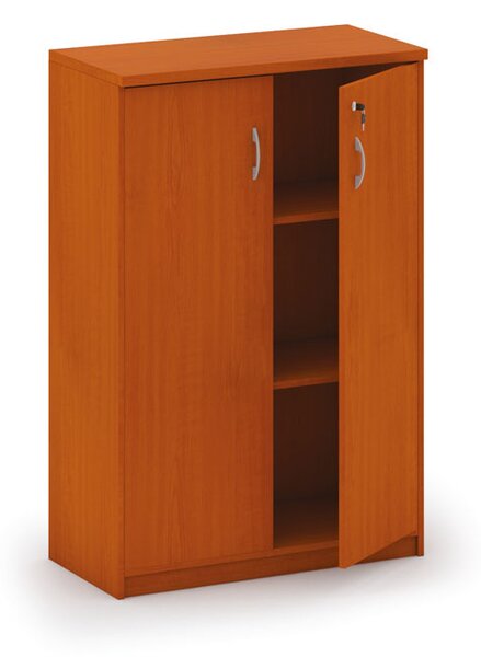 Kancelárska skriňa MIRELLI, 800 x 400 x 1200 mm, čerešňa