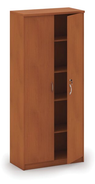 Kancelárska skriňa MIRELLI, 800 x 400 x 1800 mm, čerešňa